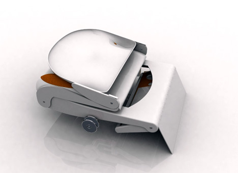 Freedom – Collapsible Commode Chair by Julie Clyde