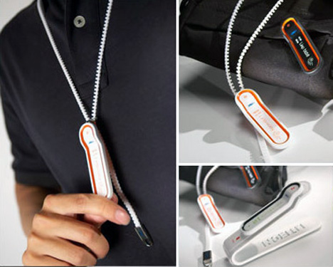 Zipper Mp3 Player by Eric Liu