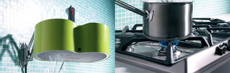 Hurly Burly – Fume Hood for Smaller Kitchens by Inseq Design Studio