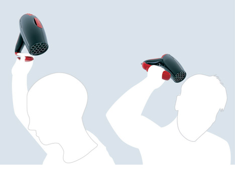 Sportivo Hairdryer by Danny Chu
