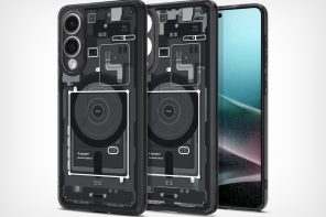 Galaxy S25 Edge Gets a Skeletal Makeover (and MagSafe) With Spigen’s Transparent Case
