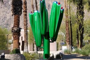 New Palm Springs sculpture is made from Cadillac components
