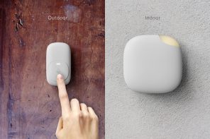 Pebble-Inspired Minimalist Wireless Doorbell Concept Welcomes With Warmth