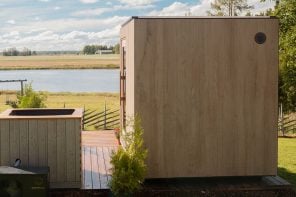 First Solar-Powered & Off-Grid Sauna In The US Combines Finnish Tradition With Sustainable Innovation