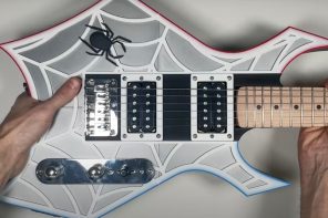 3D printing a modular guitar offers customization and personalization
