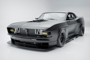 This Brutal Mustang Boss 302 Restomod Looks Ready for a Dystopian Drag Race