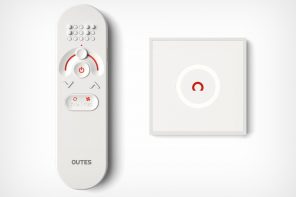 Blind-friendly AC Remote swaps Buttons for one Smooth Slider + Braille Display