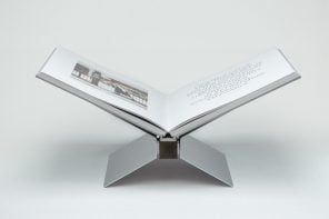 Industrial Bookstand Redefines Sculptural Storage for Modern Interiors