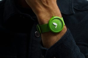 Tadao Ando’s Green Apple Watch Blends Playful Design with Youthful Spirit